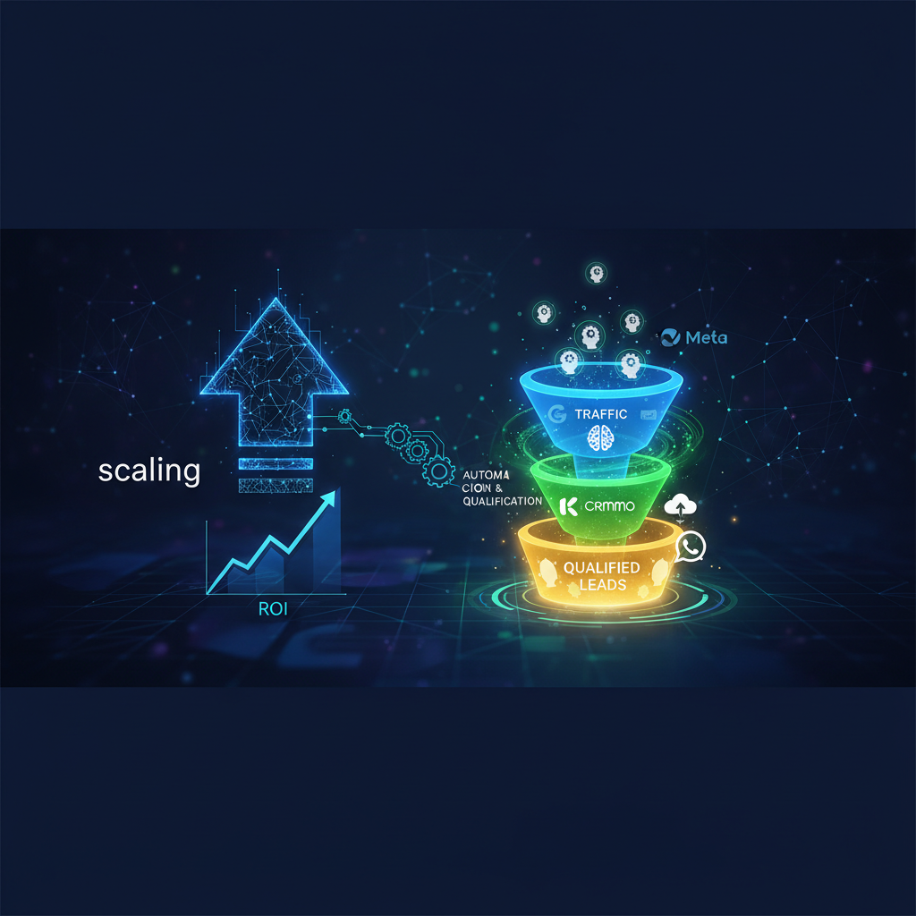 Como Escalar a Geração de Leads Qualificados Sem Sacrificar o ROI do Tráfego Pago: Estratégias Avançadas com Automação e CRM