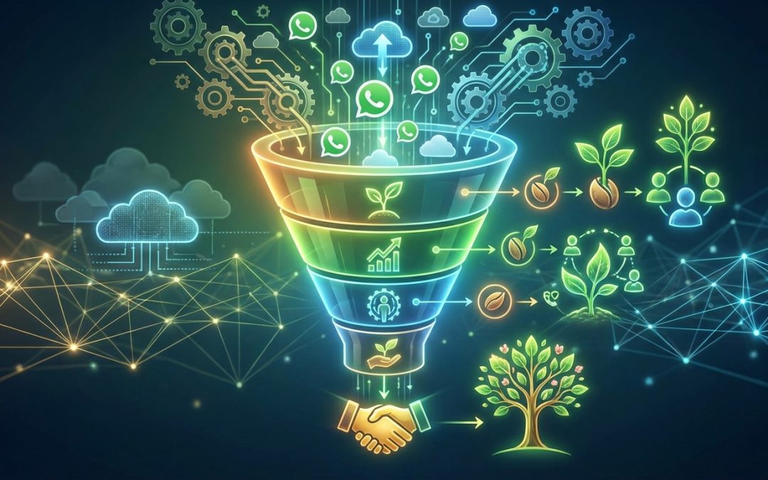 Nutrição Automática de Leads com WhatsApp Cloud API: Mantenha Leads Quentes e Qualificados Durante Todo o Funil de Vendas